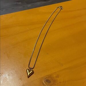 ‼️‼️SOLD‼️‼️ Gold Heart Pendant Necklace